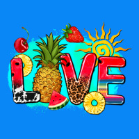 Love Summer Fruit And Sun Zipper Hoodie | Teevron