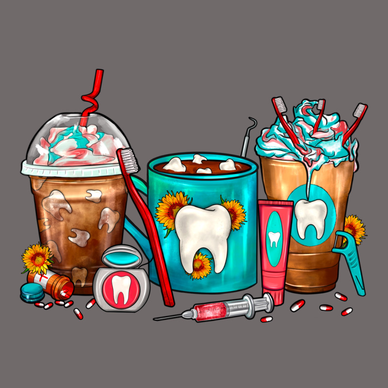 Dentist Coffee Cups Urban Heavy Tee by FaDigitalArtStudio | Teevron