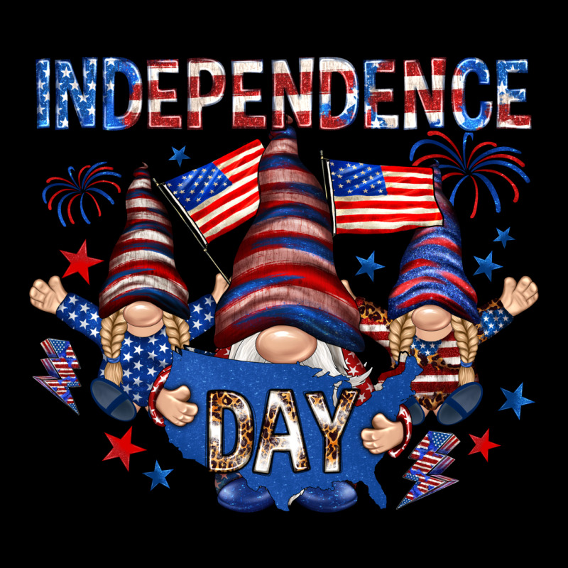 Independence Day With Gnomies Heavy Core Tee by HowdyJamesFarm | Teevron