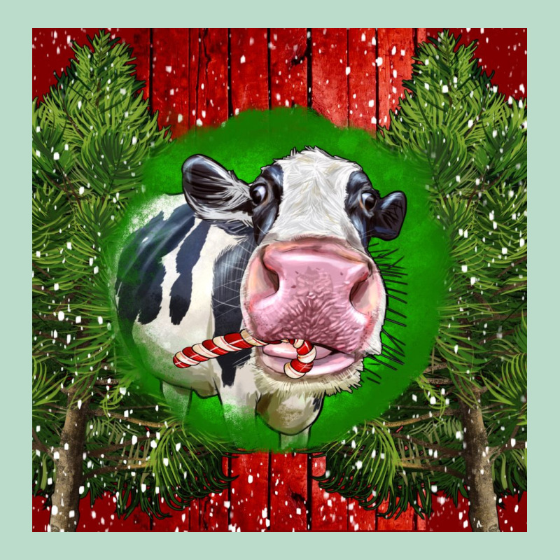 Christmas Holstein Premium Hoodie by LillyAllenDesigns | Teevron