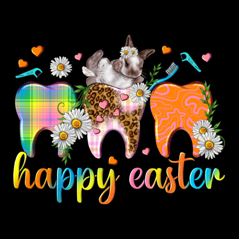 Happy Easter Dental Easter Day Heavy Core Tee by HowdyJamesFarm | Teevron