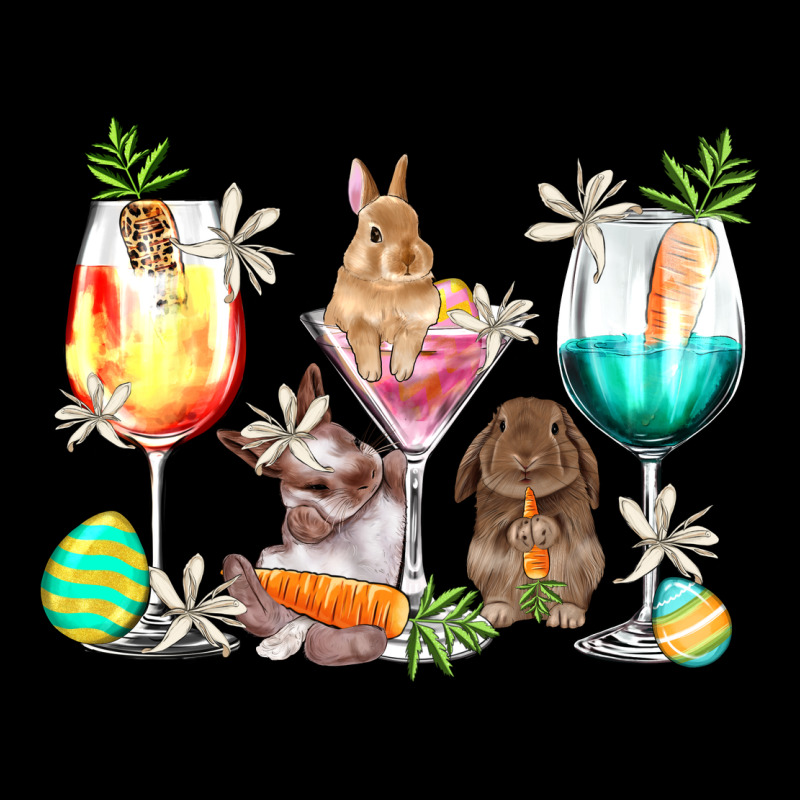 Easter Wine Glasses Easter Day Heavy Core Tee by HowdyJamesFarm | Teevron