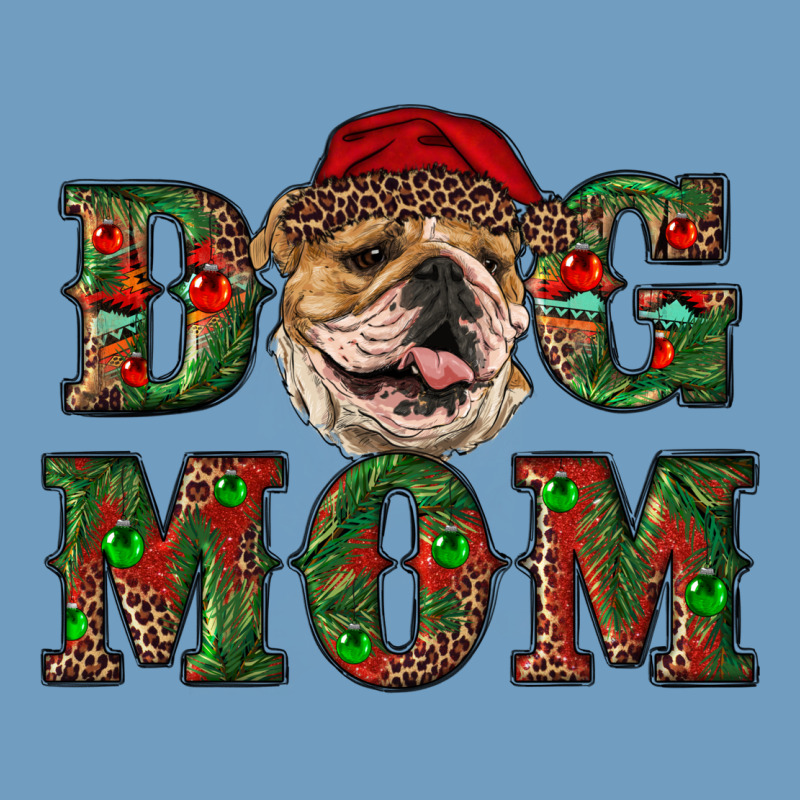Christmas English Bulldog Mom Urban Heavy Tee by RanaPortraitStore | Teevron