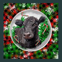 Christmas Black Angus Cow Premium Hoodie | Teevron