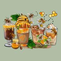 Honey Bee Coffee Cups Urban Heavy Tee | Teevron