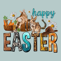 Happy Easter With Cowboy Easter Day Heavy Core Tee | Teevron