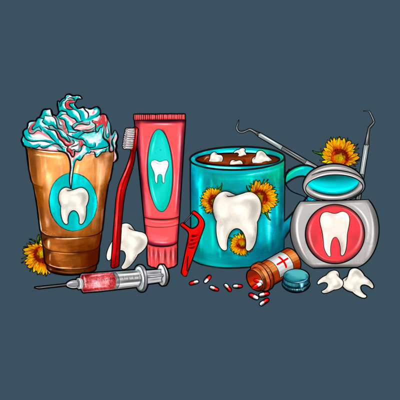 Dentist Coffee Cups Urban Heavy Tee by FaDigitalArtStudio | Teevron