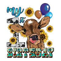 My first Birthday baby cow sunflower | Teevron