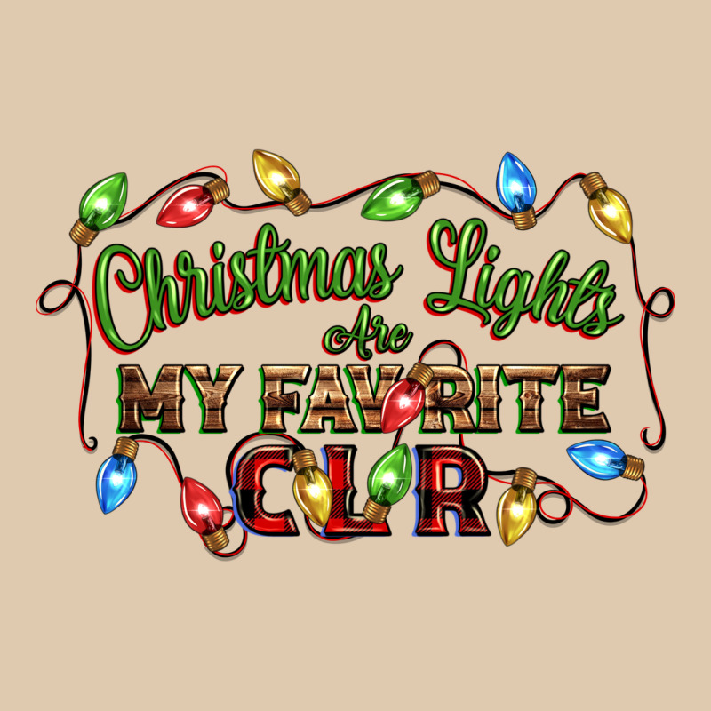 Christmas Lights Are My Favorite Color Classic Tee by CowGirlArtShop | Teevron