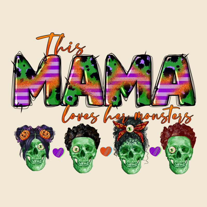 Personalized This Mama Loves Her Monsters Premium Tee by CowGirlArtShop | Teevron