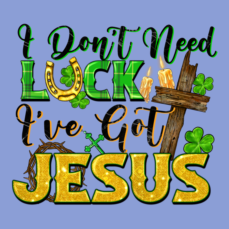 I Don't Need Luck I've Got Jesus Long Sleeve Tee by FaDigitalArtStudio | Teevron