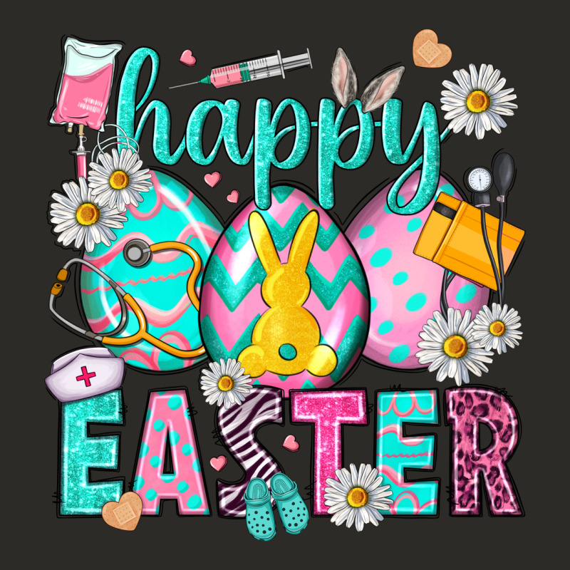 Happy Easter Egg Nurse Heavy Core Tee by HowdyJamesFarm | Teevron