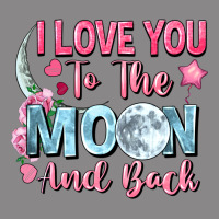I Love You To The Moon And Back Valentine's Day Vintage Tee | Teevron