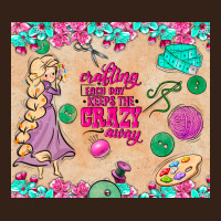 Sewing Crafting Each Day Keeps The Crazy Away Heavy Core Tee | Teevron