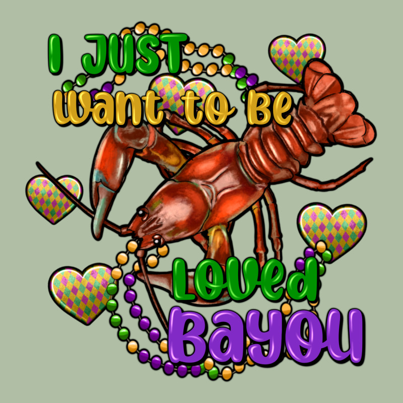 Crawfish I Just Want To Be Loved Bayou Urban Heavy Tee by FaDigitalArtStudio | Teevron