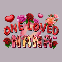 One Loved Nana Valentine's Day Vintage Tee | Teevron
