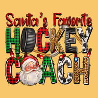 Santa's Favorite Hockey Coach For Christmas Vintage Hoodie | Teevron