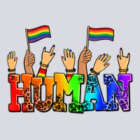 Human With Hands And Pride Flags Zipper Hoodie | Teevron