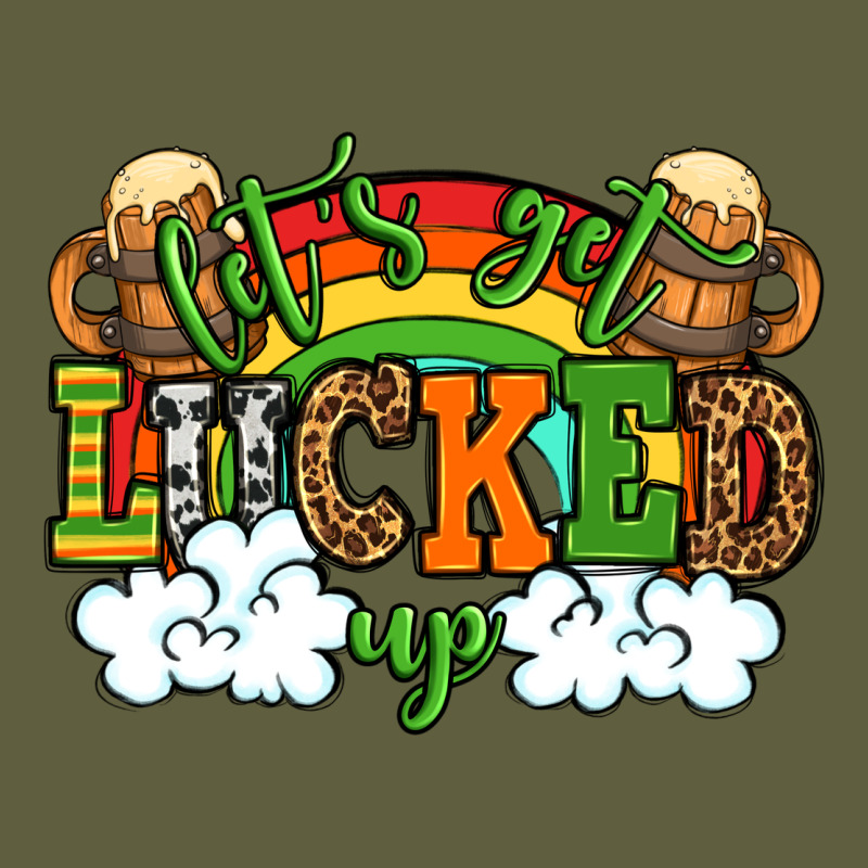 Let's Get Lucked Up St. Patrick's Day Vintage Tee by OliviaCreatesArt | Teevron