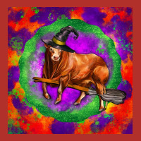 Halloween Red Angus Bull Premium Hoodie | Teevron