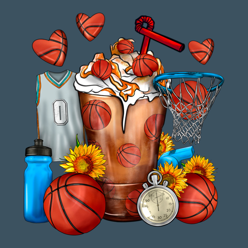 Basketball Sunflower Frappe Urban Heavy Tee by FaDigitalArtStudio | Teevron