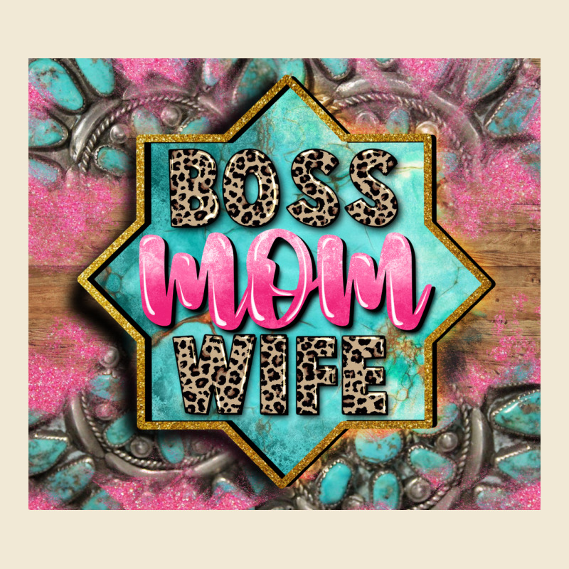 Boss Mom Wife Ladies Tee by CowGirlArtShop | Teevron