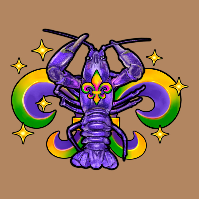 Mardi Gras Crawfish 2 Long Sleeve Tee by FaDigitalArtStudio | Teevron