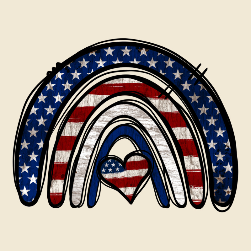 Usa American Flag Rainbow Premium Tee by Jasminsmagicworld | Teevron