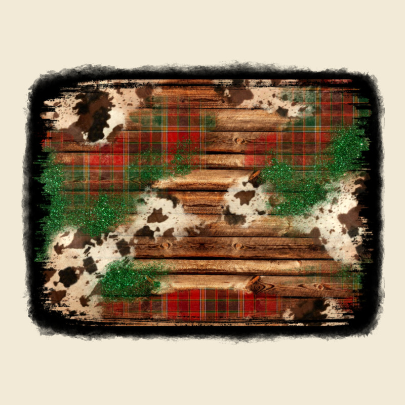 Christmas Buffalo Plaid Cowhide Background Premium Hoodie by Jasminsmagicworld | Teevron