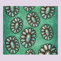 Turquoise Gemstone Glitter Classic Tee | Teevron
