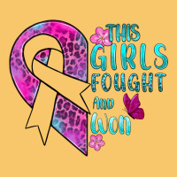 This Girls Fought And Won Cancer Vintage Hoodie | Teevron