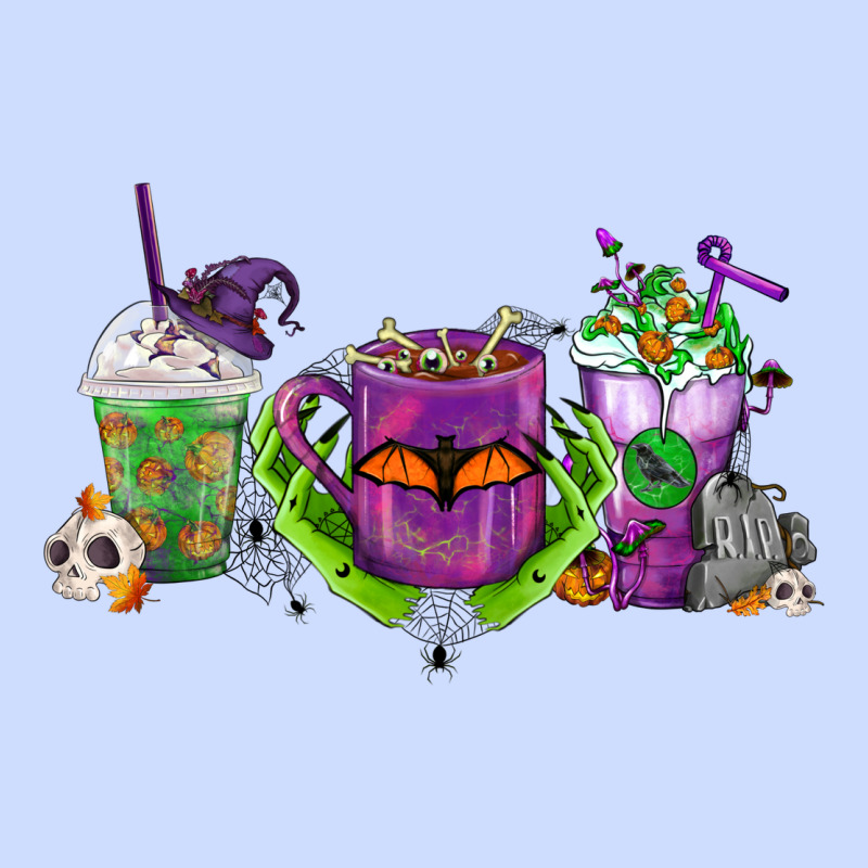 Halloween Coffee Cups Urban Heavy Tee by FaDigitalArtStudio | Teevron