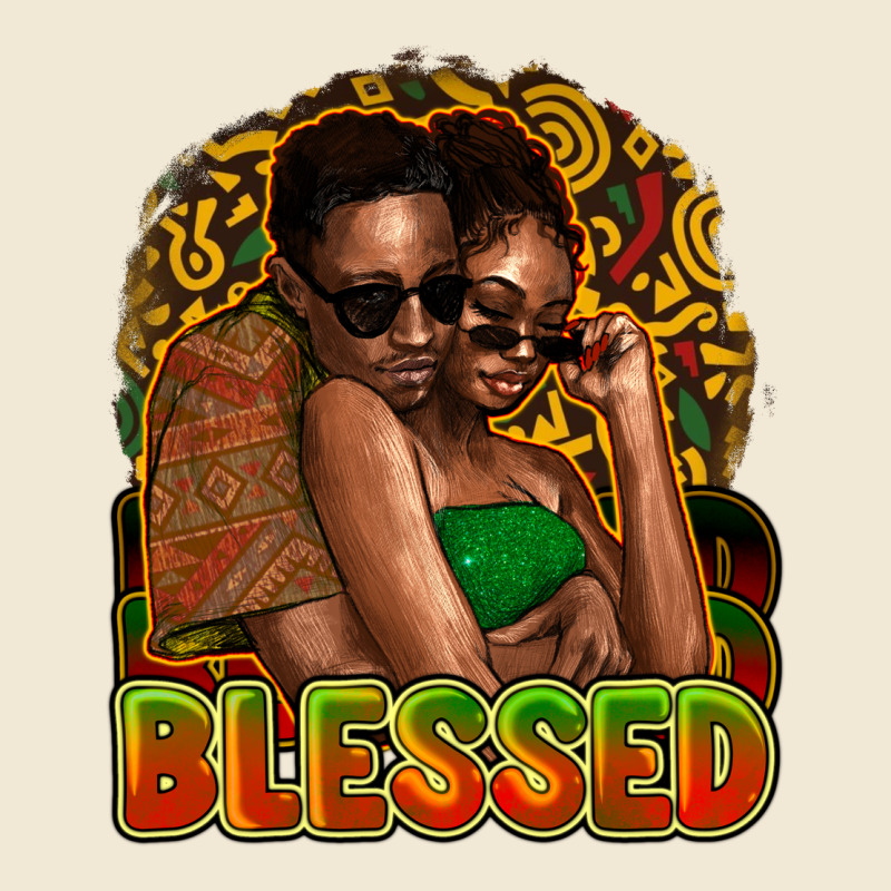 Black Couple Blessed Ladies Tee by HowdyJamesFarm | Teevron