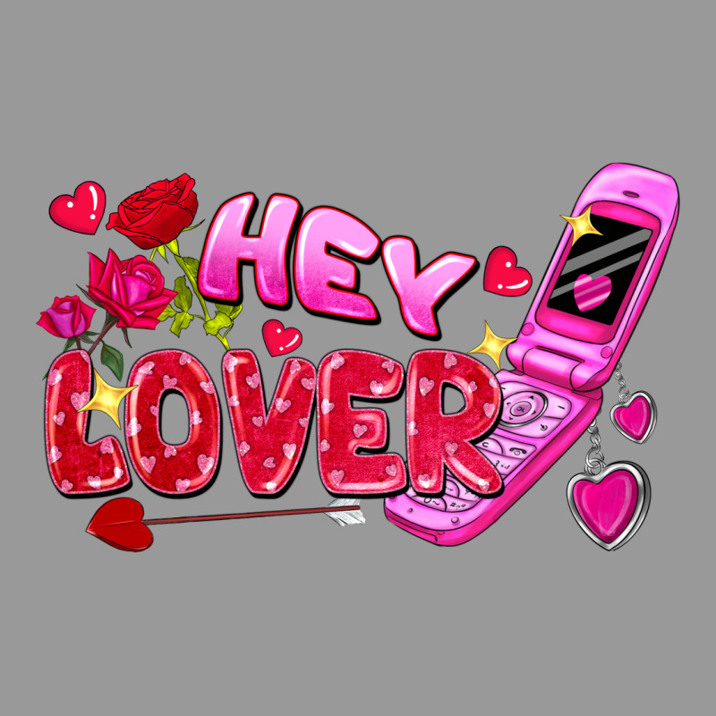 Hey Lover Flip Phone Vintage Hoodie by FaDigitalArtStudio | Teevron