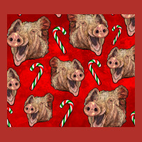 Yorkshire Pig And Candy Cane Premium Hoodie | Teevron