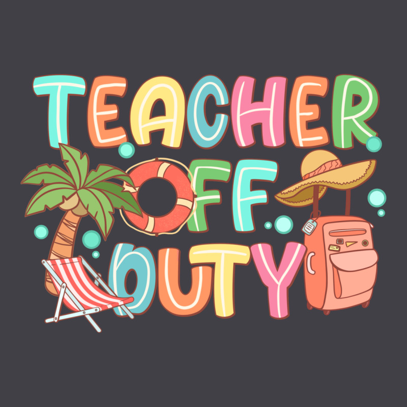 Teacher Off Duty Summer Heavyweight Hoodie by JahusDesignShop | Teevron