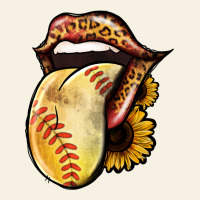 Softball Tongue Vintage Tee | Teevron