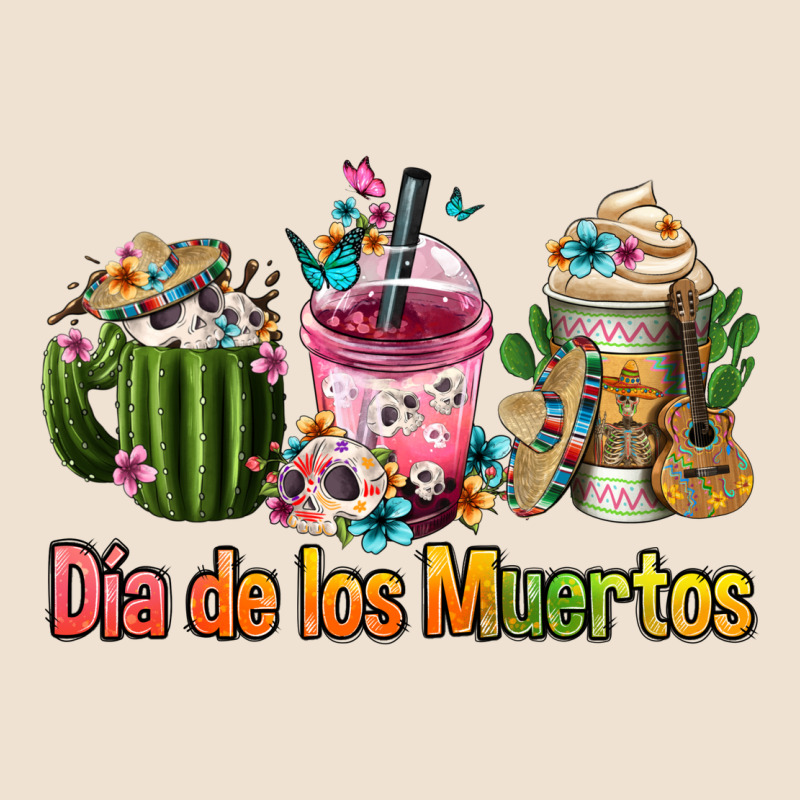 Mexican Día De Los Muertos Coffee Cups Urban Heavy Tee by FaDigitalArtStudio | Teevron