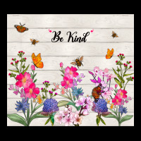 Be Kind Wildflower Heavy Core Tee | Teevron