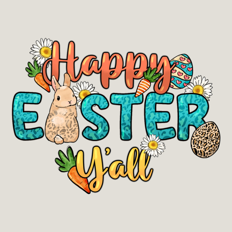 Happy Easter Y'all Easter Day Heavy Core Tee by HowdyJamesFarm | Teevron