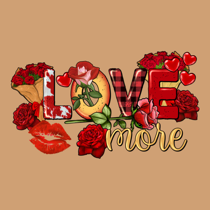 Love More Valentine's Day Vintage Tee by FaDigitalArtStudio | Teevron