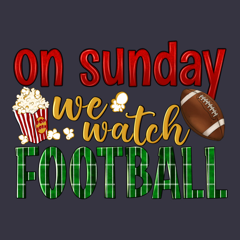On Sunday We Watch Football Vintage Hoodie by BundleAndBundleShop | Teevron
