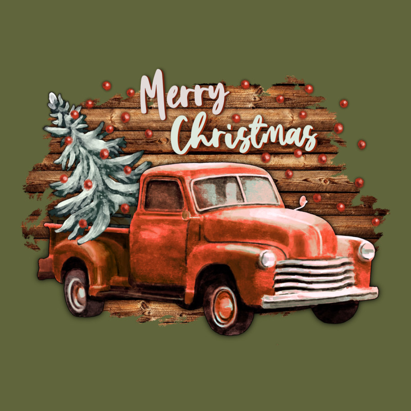 Merry Christmas Truck Classic Tee by CowGirlArtShop | Teevron