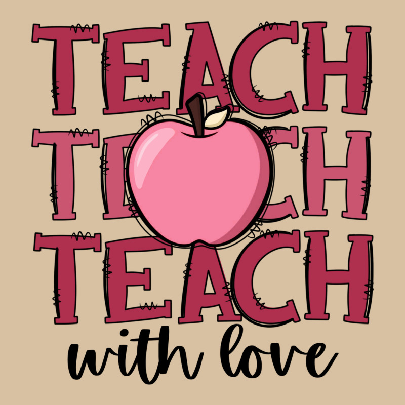 Teach With Love Heavyweight Hoodie by JahusDesignShop | Teevron