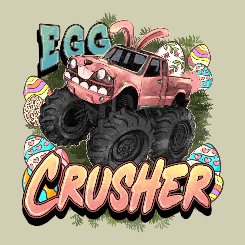 Egg Crusher Easter Truck Easter Day Heavy Core Tee by HowdyJamesFarm | Teevron