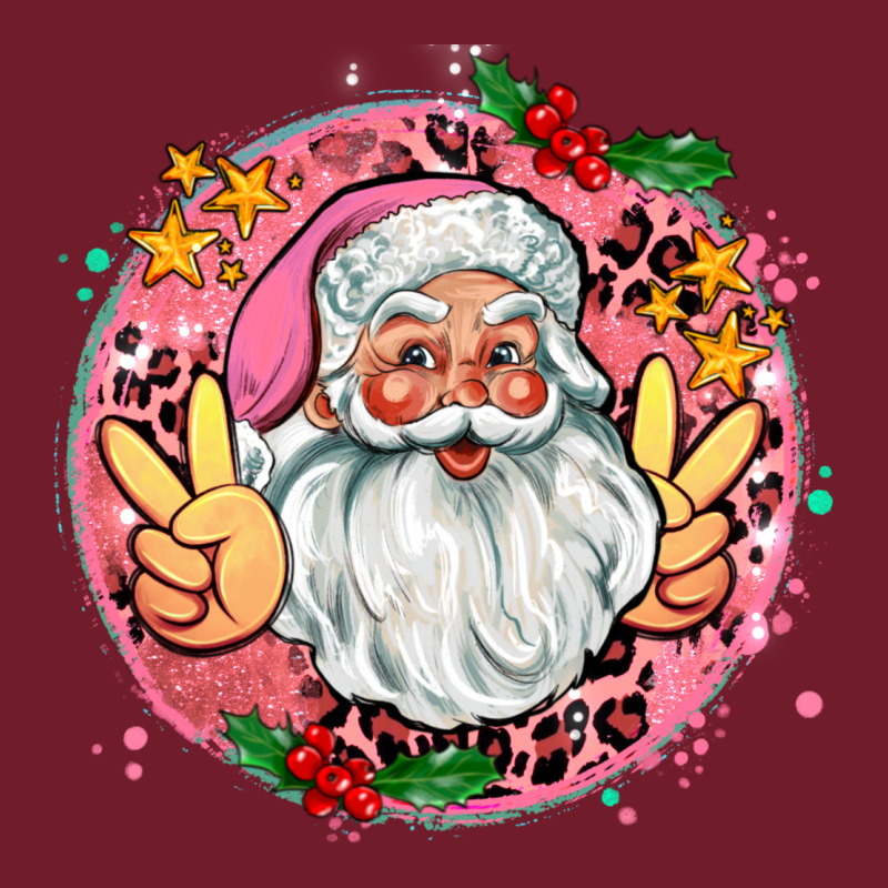 Merry Christmas Peace Santa Zipper Hoodie by AdoDesignShop | Teevron