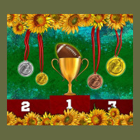 American Football Trophy Cup And Medal Tumbler Long Sleeve Tee | Teevron