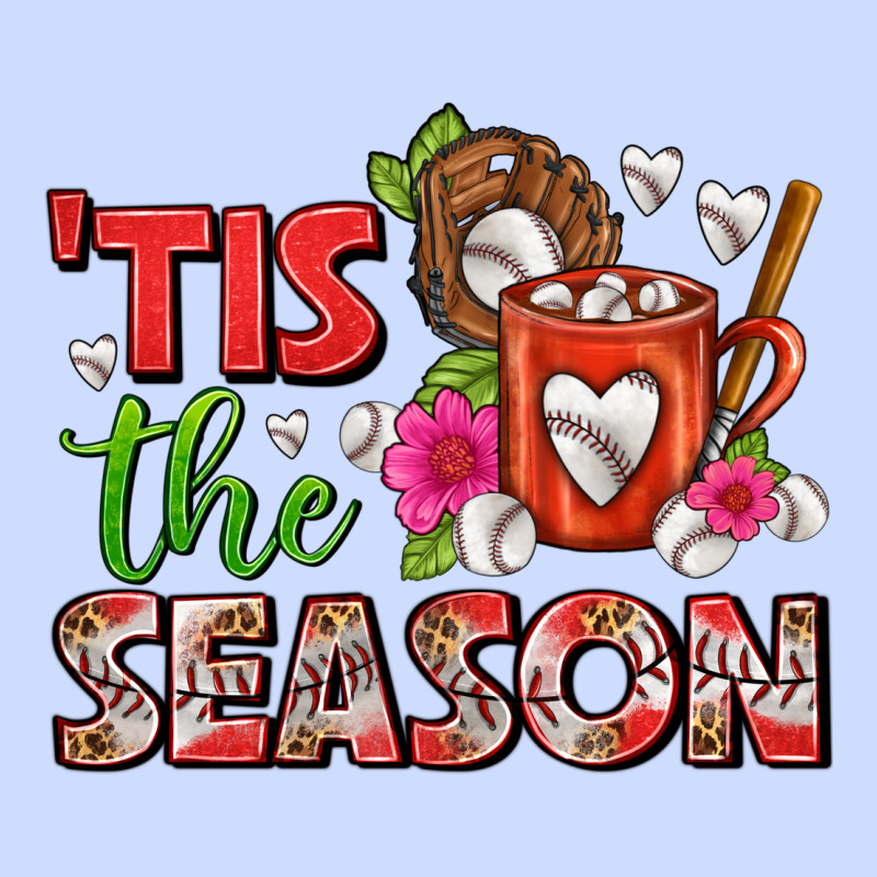 Tis The Season Baseball Coffee Mug Urban Heavy Tee by FaDigitalArtStudio | Teevron