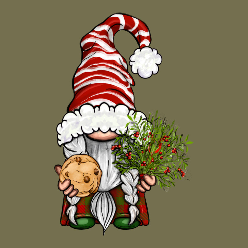 Christmas Gnome With Cookie Vintage Hoodie by BundleAndBundleShop | Teevron