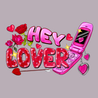 Hey Lover Flip Phone Valentine's Day Vintage Tee | Teevron
